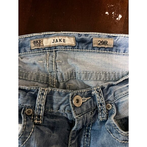 Men's BKE Denim Jake Distressed Jeans Size 29R [EXCELLENT] - Picture 5 of 8